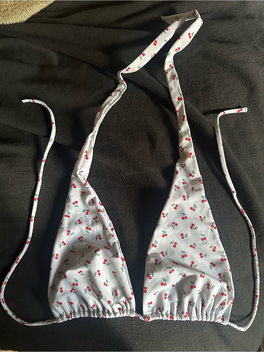 Khassani cherry print bikini